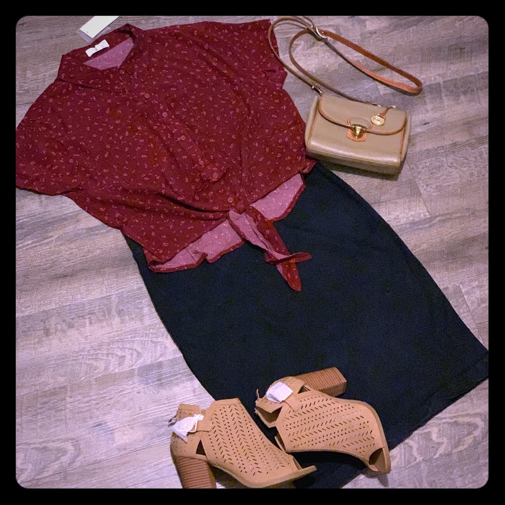 Front tie Top